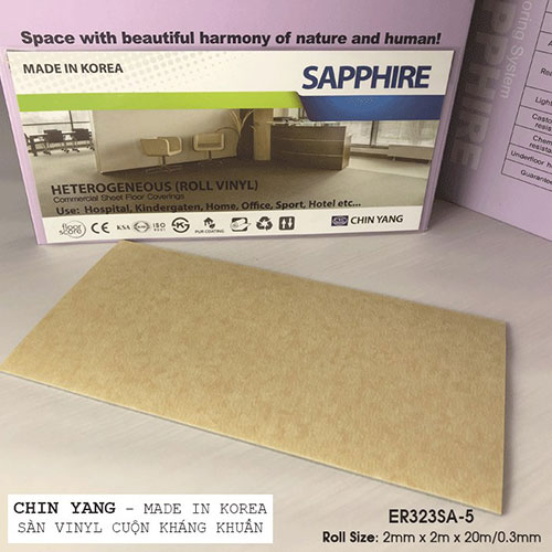 Sàn kháng khuẩn Vinyl ChinYang ER323SA-5