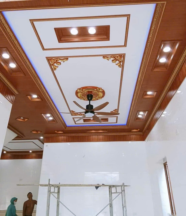 Trần nhựa nano PVC có bẩn không